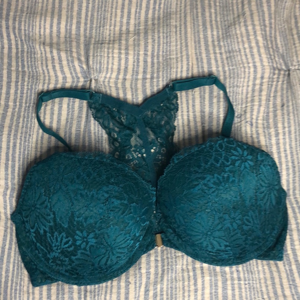 Auden Blue Lace Push-up Bra size: 34D